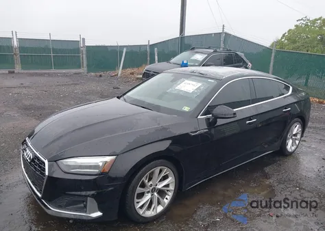 2022 Audi A5 Sportback Premium 40 Tfsi Quattro S Tronic from USA, damaged, VIN WAUABCF55NA006068